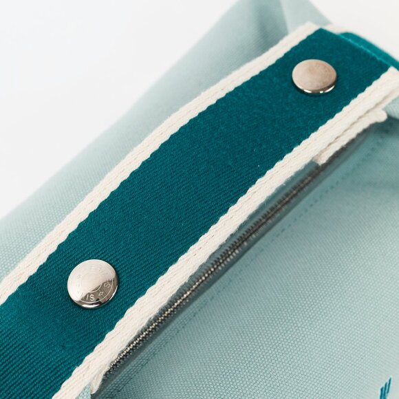 Hermes Bride-a-Brac Small Model Eucalyptus Canvas Case - Picture 9 of 14